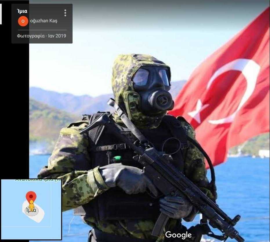 Σκηνικό έντασης στήνει η Άγκυρα – Ανέβασαν στους χάρτες της Google φωτογραφίες με Τούρκους στα Ίμια.