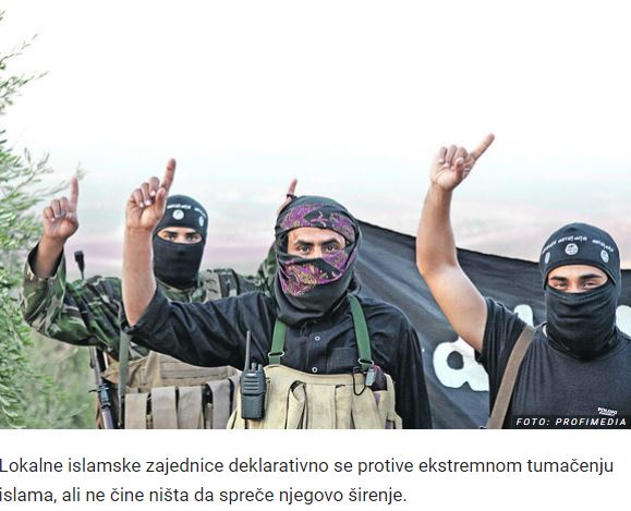 Οι μυστικές υπηρεσίες της Σερβίας ανησυχούν για εξτρεμιστές του Ισλάμ σε επαρχίες της