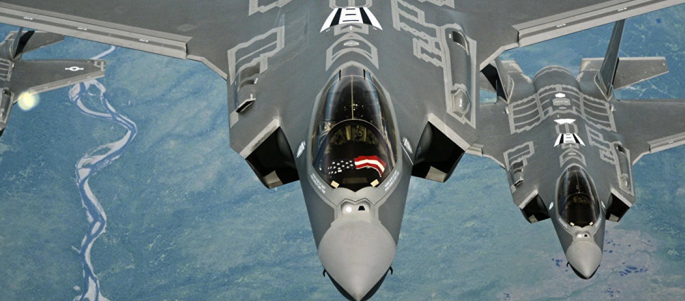 F-35 «θερίζει» ταυτόχρονα πέντε στόχους με «έξυπνες» βόμβες Paveway IV – Δείτε βίντεο