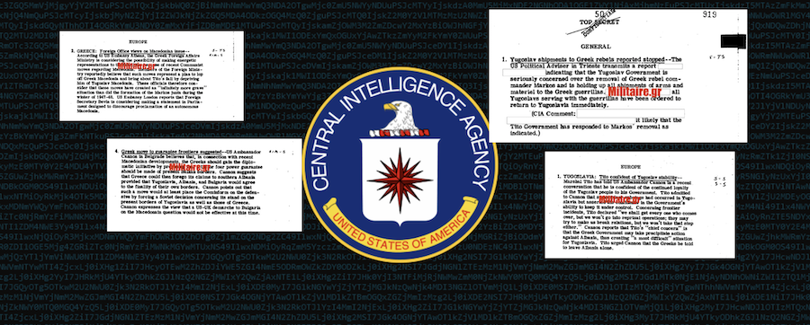 Τα απόρρητα έγγραφα της CIA για το “Μακεδονικό” από το 1949! Τι έγραφαν για “ελληνική εισβολή στην Αλβανία”