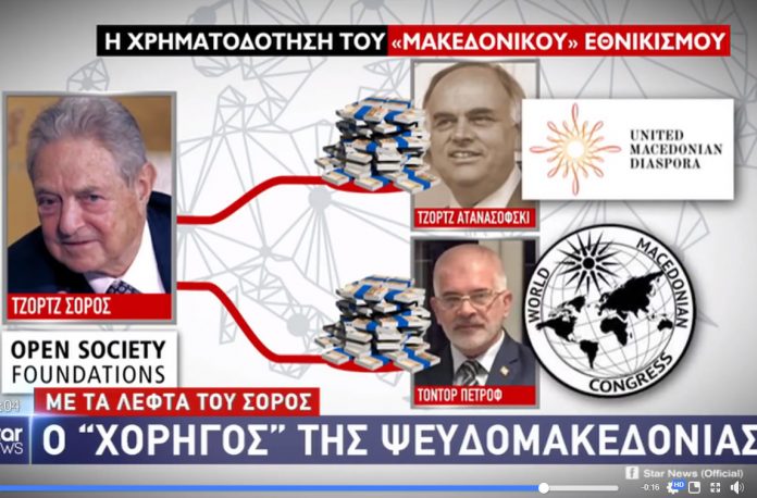 Ο Σόρος χρηματοδοτεί τα Σκόπια και την ψευδομακεδονία (Βίντεο)