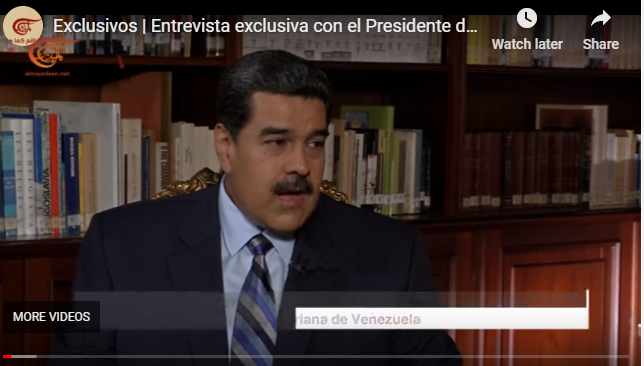 Maduro- ο Guaidó είναι πράκτορας της CIA που δουλεύει για ΗΠΑ, Ισραήλ.. BINTEO