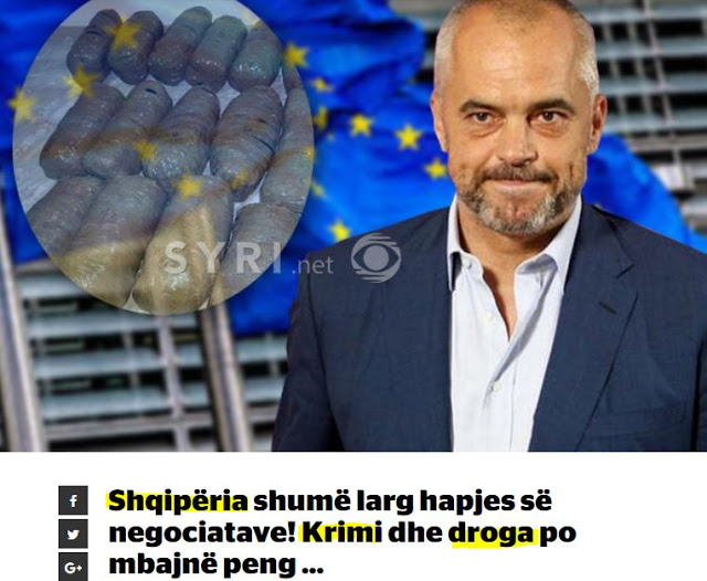 Αλβανία: Το έγκλημα και τα ναρκωτικά την κρατούν μακριά από το άνοιγμα των διαπραγματεύσεων