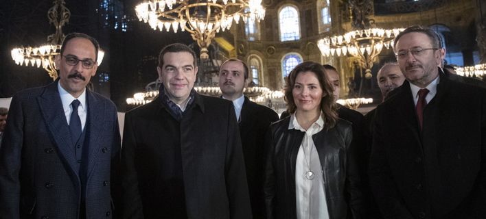 Πρωινή ξενάγηση στην Αγιά Σοφιά για τον ΑΘΕΟ Τσίπρα