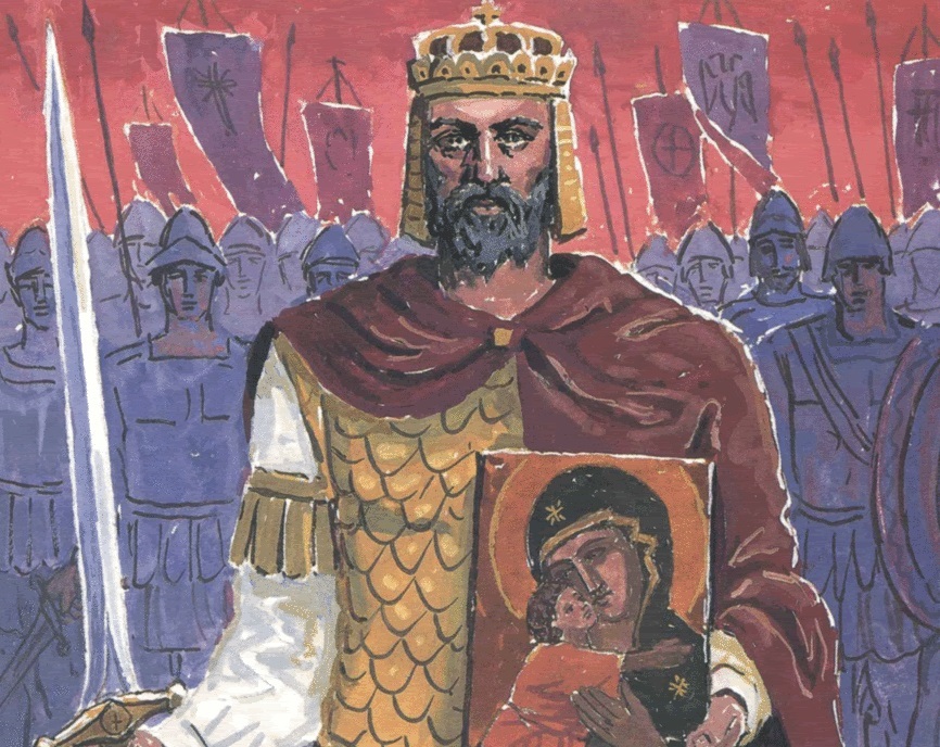 Παιδί μου εἶναι ἴσως καὶ ἡ τελευταία φορὰ ποὺ σοῦ λέω νὰ γράψῃς κάτι, γιατὶ πλέον θὰ μιλᾶ ὁ οὐρανός. Δυστυχῶς ἡ Μακεδονία μας παραδόθηκε.