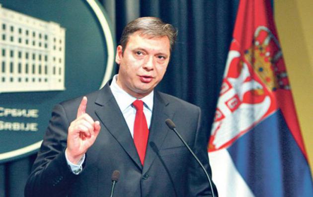 Βούτσιτς: “Η απάντηση στις απειλές των Αλβανών του Κοσόβου θα είναι σκληρή σοβαρή κι αποφασιστική”