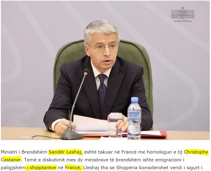 «Η Γαλλία δεν δέχεται Αλβανούς μετανάστες»