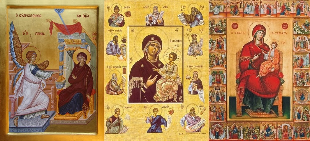 Εμφάνιση ενός εκ των αοράτων ασκητών σε Ιερομόναχο μετά από την απαγγελία των Χαιρετισμών της Παναγίας μας!