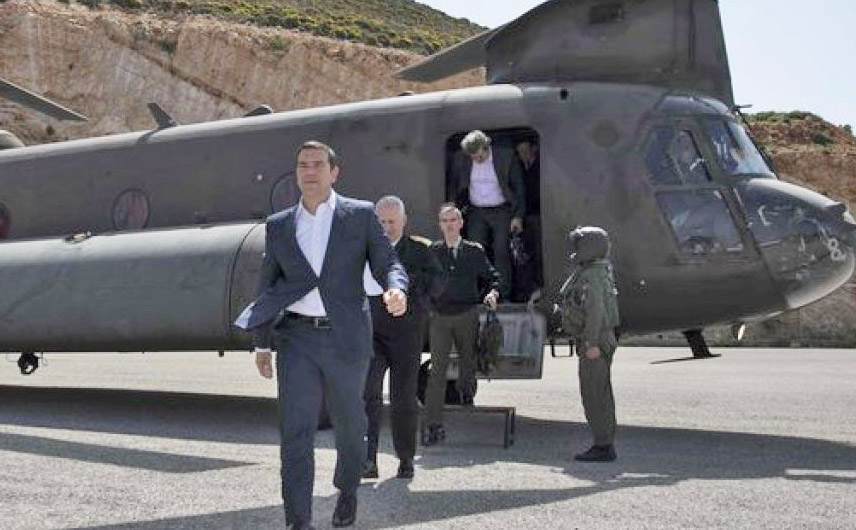 Να πάρετε τα ελικόπτερα και να φύγετε!