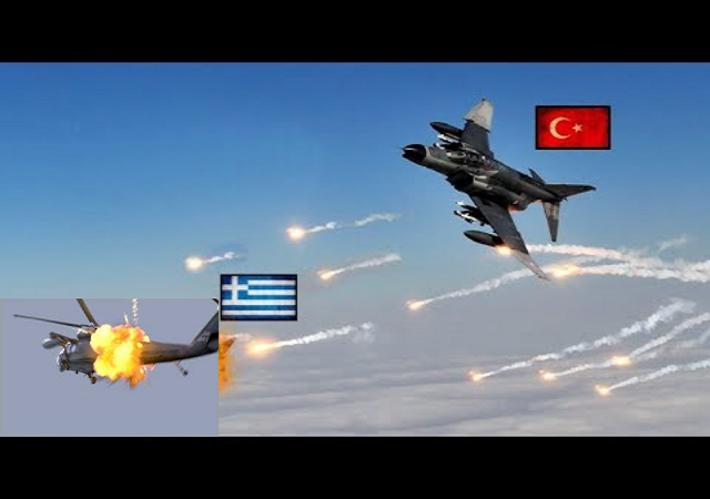 SOS Μας Καταρρίπτουν Οι Τούρκοι! Πανικός Στο Πρωθυπουργικό Ελικόπτερο!