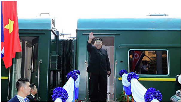 To θωρακισμένο τρένο του Kim Jong Un την Τετάρτη θα φθάσει στο Βλαδιβοστόκ