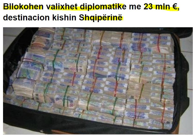 Γαλλία: Κατασχέθηκαν 23 εκατομμύρια ευρώ με προορισμό την Αλβανία σε διπλωματικές βαλίτσες