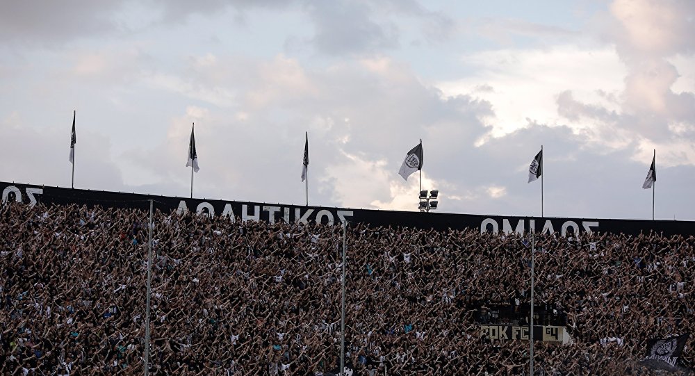 Συγκέντρωση οπαδών του ΠΑΟΚ για τη Μακεδονία στη Θεσσαλονίκη