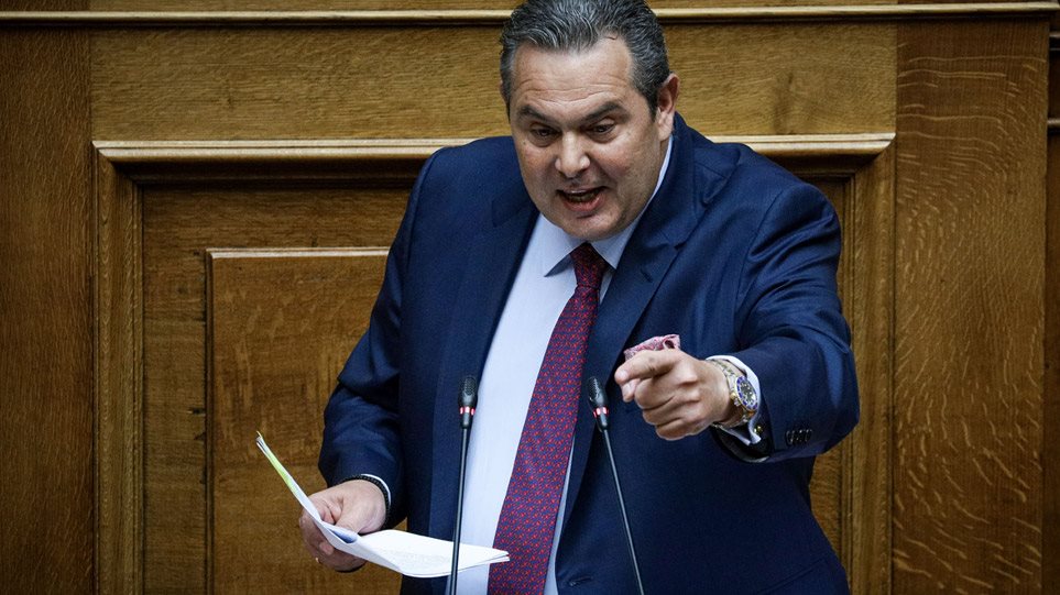Καμμένος μαινόμενος: Φέρτε τον φρούραρχο να με κατεβάσει!