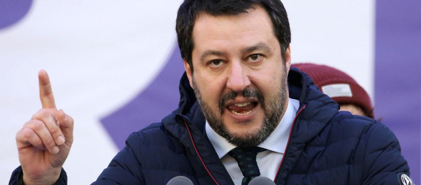 Σαλβίνι για μετανάστες: «Γερμανική ΜΚΟ τους έσωσε, ας πάνε στο Αμβούργο εδώ δεν μπαίνουν»