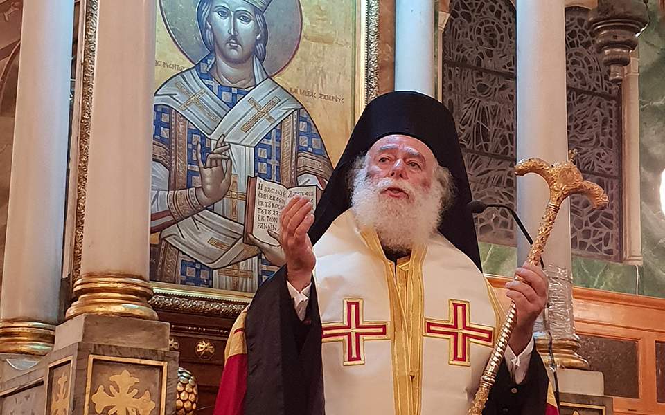 Πατριάρχης Αλεξανδρείας Θεόδωρος: «Μέσα από το αίμα, τα καρφιά και τον Γολγοθά, η Ελλάδα μας ξέρει να ανασταίνεται…»