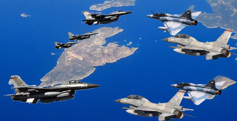 To Δεύτερο Κύμα των Μαχητικών του (ΗΝΙΟΧΟΥ) …Χτύπησε αναπάντεχα το Καστελόριζο! (Τούρκικο μαχητικό δεν φάνηκε στον Ορίζοντα! )