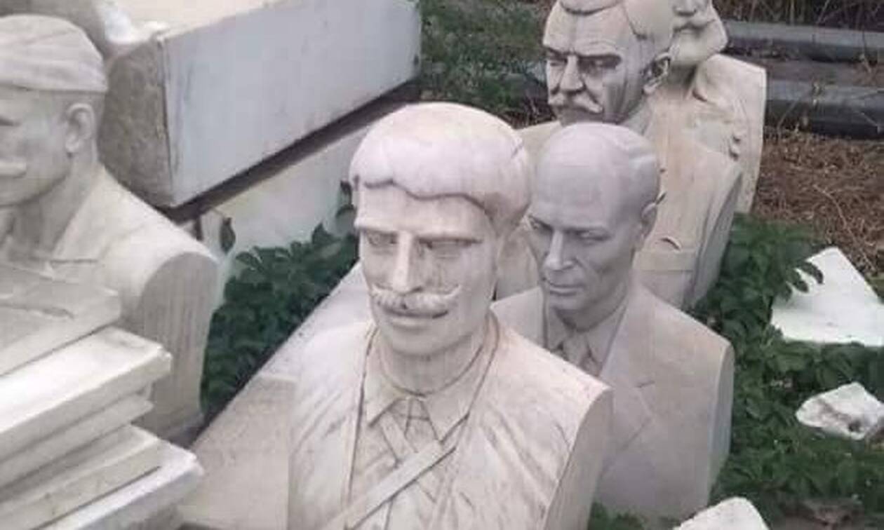 Ντροπή ! Πέταξαν στα Σφαγεία της Θεσσαλονίκης τις προτομές των Μακεδονομάχων οι αλήτες !