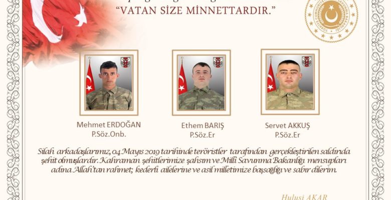 Ακόμη 3 Τούρκοι Στρατιώτες νεκροί από Βλήματα Όλμων στο Χακάρι