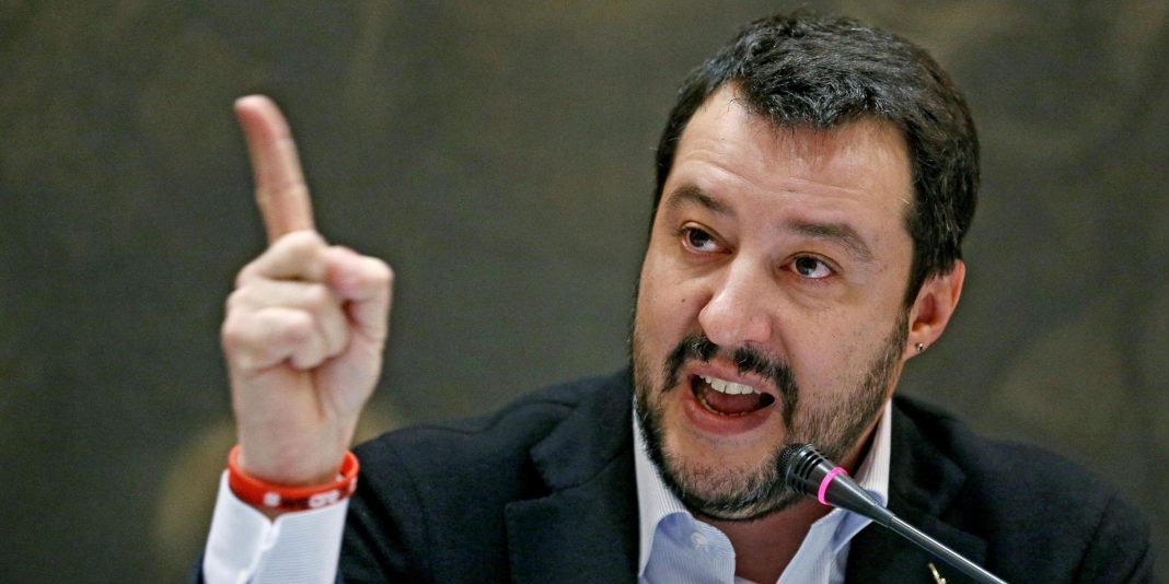 Καταπέλτης ο Σαλβίνι κατά Μέρκελ, Γιούνκερ, Σόρος και άλλων νεοταξιτών!-«Θα τα αλλάξουμε όλα, εσείς είστε οι φασίστες» (ΒΙΝΤΕΟ)