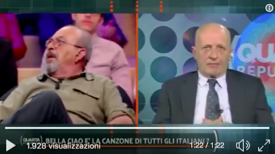 Κόντρα στην ιταλική τηλεόραση: “Το Bella Ciao; Είναι fake news, ποτέ δεν τραγουδήθηκε από παρτιζάνους”.