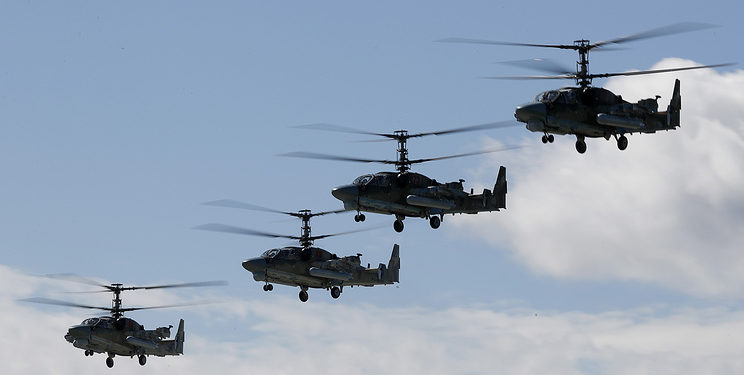 Ka-52: Τρομερή αεροπορική ενίσχυση της Ρωσίας με τα ελικόπτερα «αλιγάτορες» [pics]