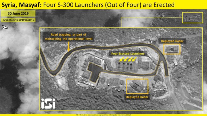 4 εκτοξευτές των S300 σηκώθηκαν στο Masyaf στη Χάμα. Αναμένεται ισραηλινό χτύπημα;;;;