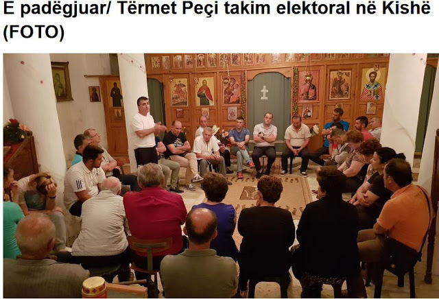 Αλβανία: Το ρεπουμπλικανικό κόμμα κατηγορεί τον Ράμα για βεβήλωση Εκκλησίας!