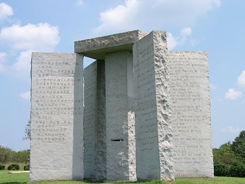 Guidestones της Γεωργίας: Αρχαία μυστικά, NΕΑ ΤΑΞΗ ΠΡΑΓΜΑΤΩΝ, IΛΟΥΜΙΝΑΤΙ.