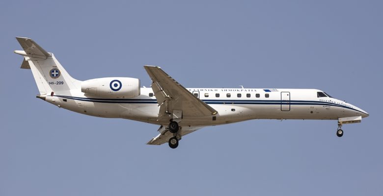 Ελληνικό «Embraer ERJ-135LR» της ΠΑ απο την 112ΠΜ …Πέταξε στο Ισραήλ !! (χάρτης)