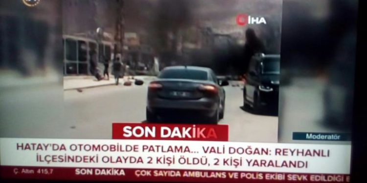 Συναγερμός στην Τουρκία: Έκρηξη παγιδευμένου οχήματος στα σύνορα με τη Συρία [vids]