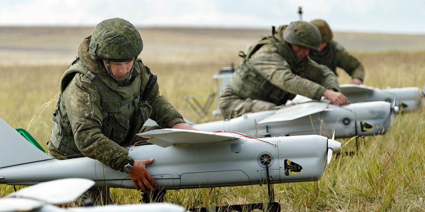 Η δράση ρωσικών UAV στην Ουκρανία σε αποστολές στοχοποίησης για το πυροβολικό (Φώτο)