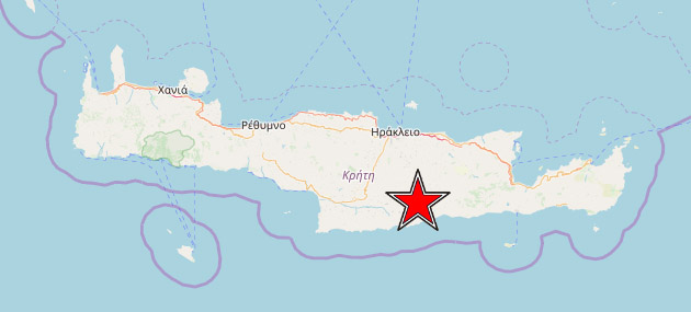 Σεισμός 5,1 Ρίχτερ στην Κρήτη