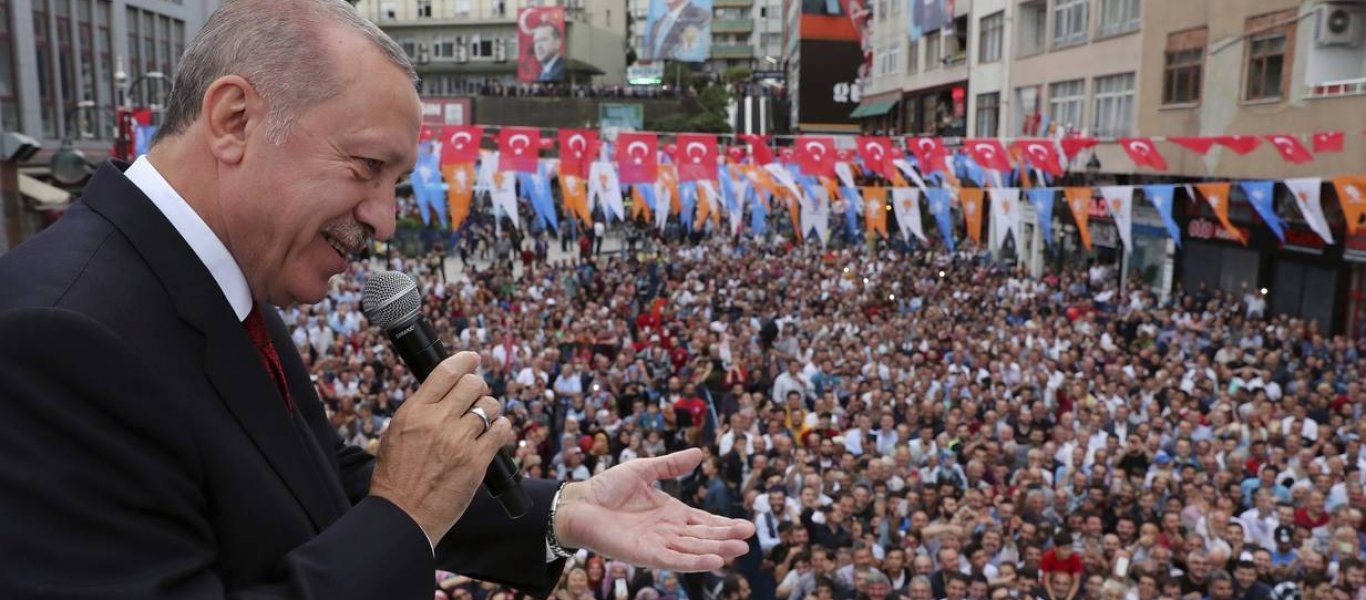 Νέες απειλές κατά Ελλάδας και ΗΠΑ από τον Ερντογάν: «Όποιος είναι μαζί με το Ισραήλ εμείς είμαστε εναντίον του»