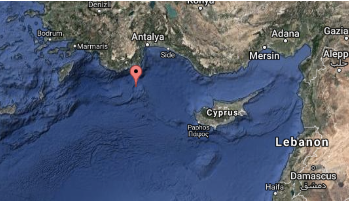 Οι Τούρκοι αποκλείουν περιοχή 10 ναυτικών μιλίων πέριξ του Καστελόριζου
