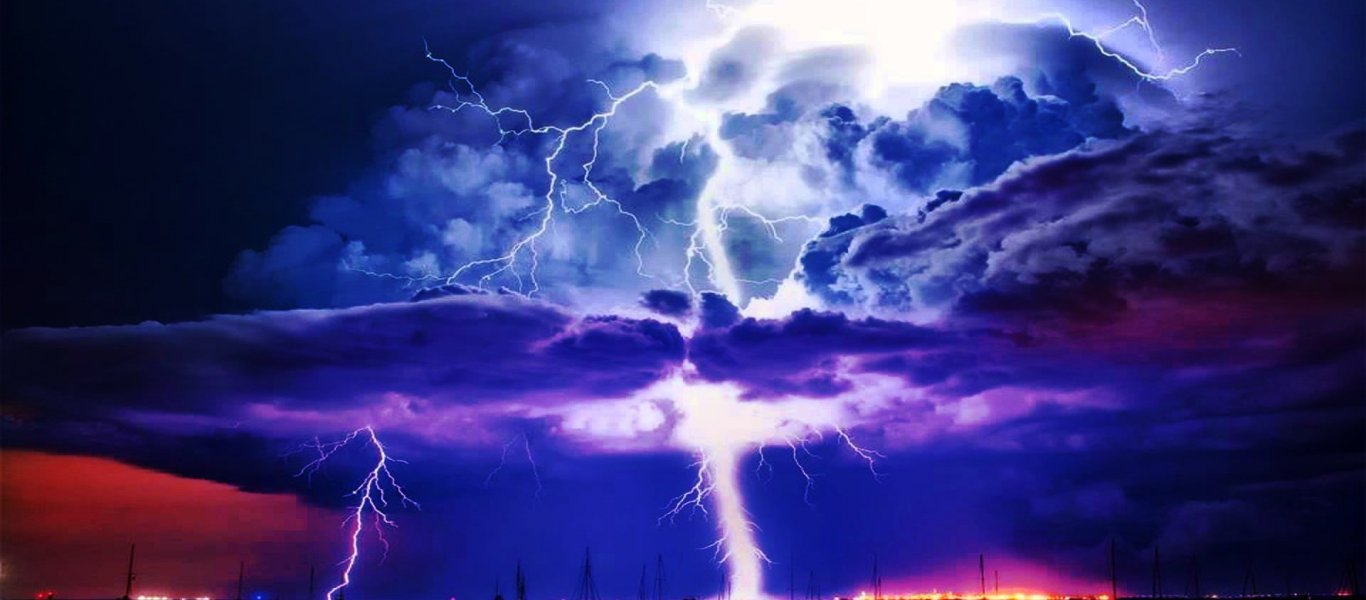 Βίντεο: Το Supercell διαλύει την Χαλικιδική – Καιρική «βόμβα» σε μία ανοχύρωτη χώρα