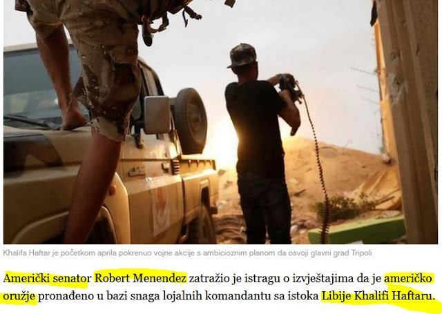 Αμερικανός Γερουσιαστής ζητά έρευνα για τα αμερικανικά όπλα που παραδίδονται στη Λιβύη