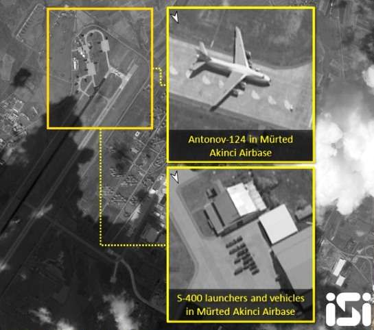 Οι τουρκικοί S-400 “φωτογραφημένοι” από ισραηλινό δορυφόρο