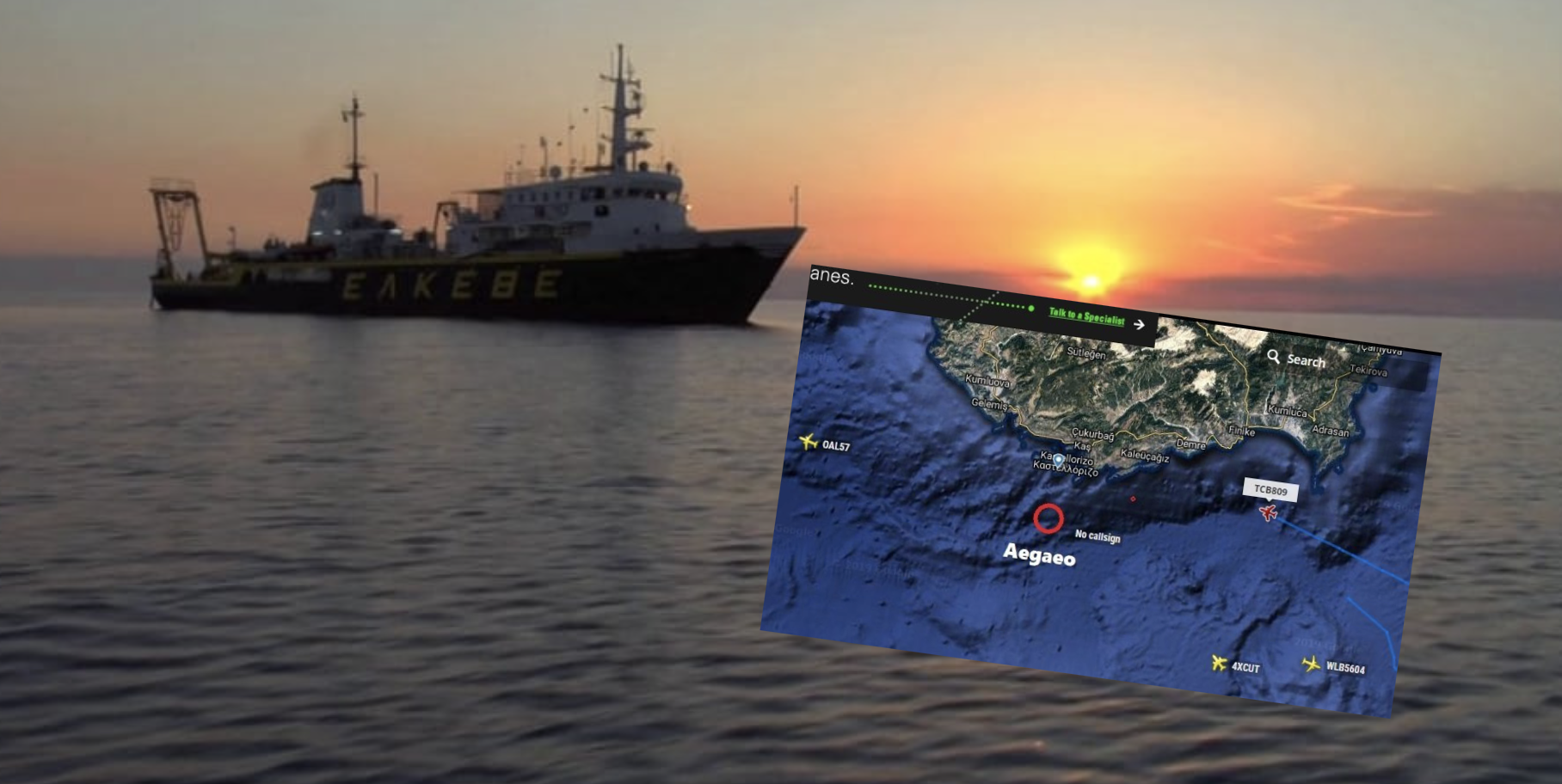 Ελληνικό ωκεανογραφικό στο Καστελόριζο δέχτηκε την “επίσκεψη” τουρκικού UAV