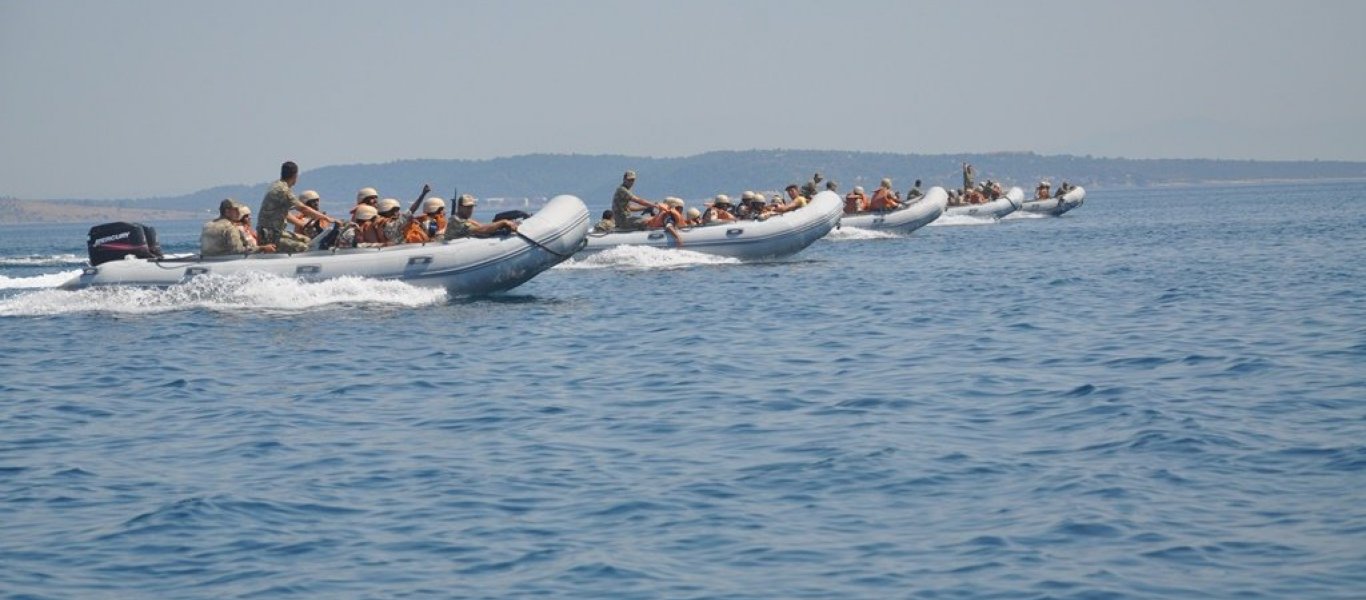 Αποβατική άσκηση Τουρκίας και Κατάρ στο Αιγαίο!