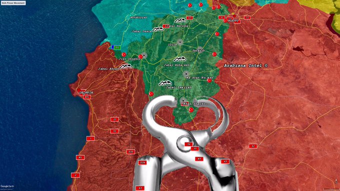 Σε 3 εβδομάδες συριακός στρατός και ρώσικη αεροπορία σκότωσαν 1.257 τρομοκράτες (εκ των οποίων 400 ξένοι ελίτ) σε Β Χάμα, Ν Ιντλίμπ.
