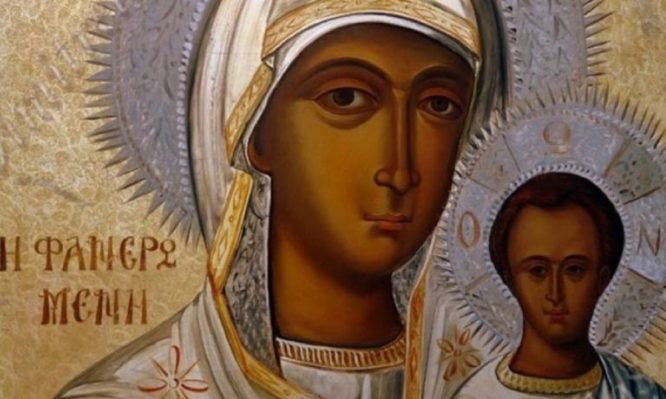 Φοβερή εμφάνιση της Παναγίας Φανερωμένης στη Λευκάδα το 2012!