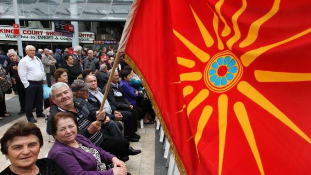 Αντιδράσεις στα Σκόπια για την απαγόρευση του Ήλιου της Βεργίνας