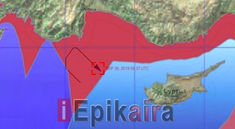 ΑΠΟΚΛΕΙΣΤΙΚΟ: Το Oruc Reis κάνει σεισμογραφικές έρευνες ακριβώς επάνω στο όριο της ΑΟΖ μας! Το έχουμε συνειδητοποιήσει!;  Πηγή: