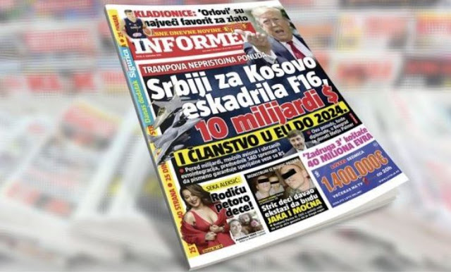 Δελεαστικά ανταλλάγματα στη Σερβία προσφέρει ο Τραμπ για την αναγνώριση του Κοσσυφοπεδίου