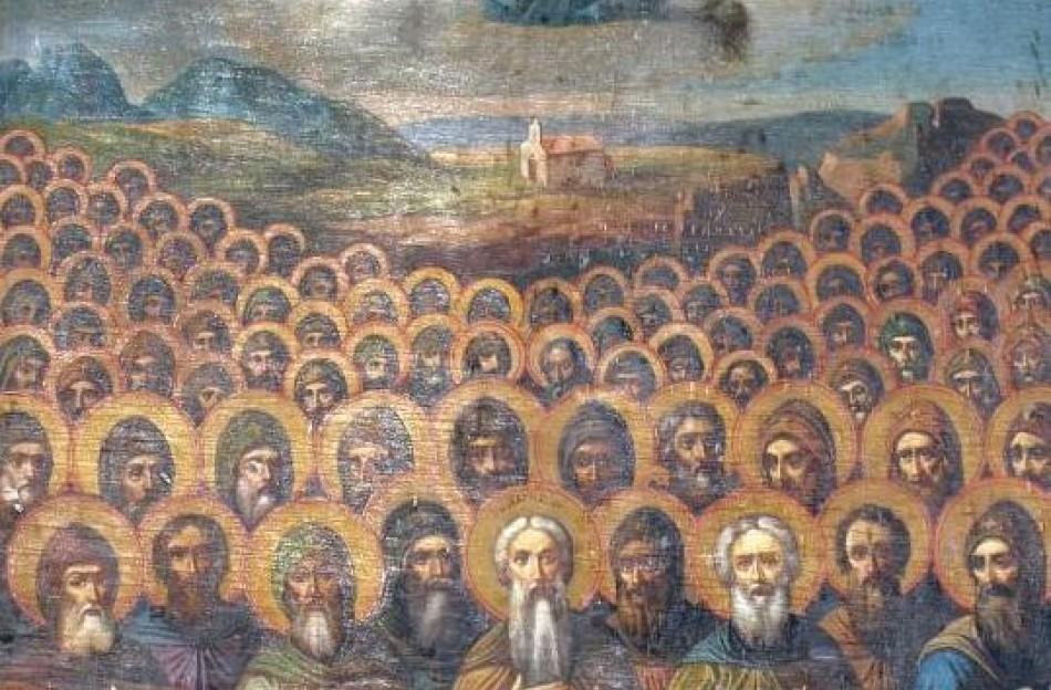 Όσιος Ιωάννης ο Ερημίτης και οι συν αυτώ Eνενήντα Oκτώ Θεοφόροι Πατέρες που ασκήτευσαν στην Κρήτη († 7 Οκτωβρίου)