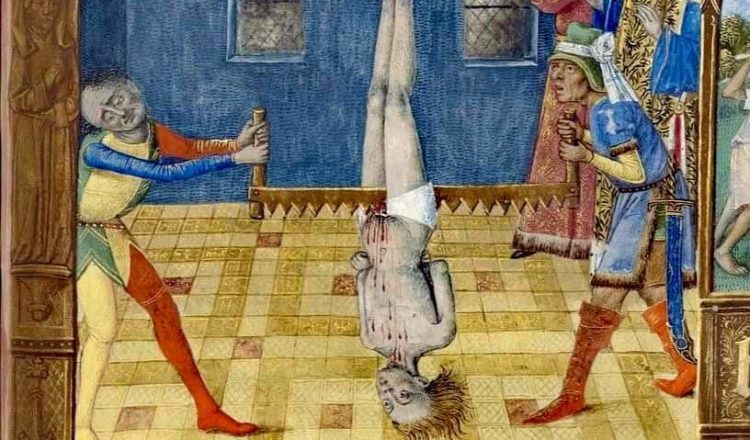 Οι Οθωμανοί τους πριόνισαν με τρόπο ώστε να μην πεθάνουν πολύ γρήγορα…