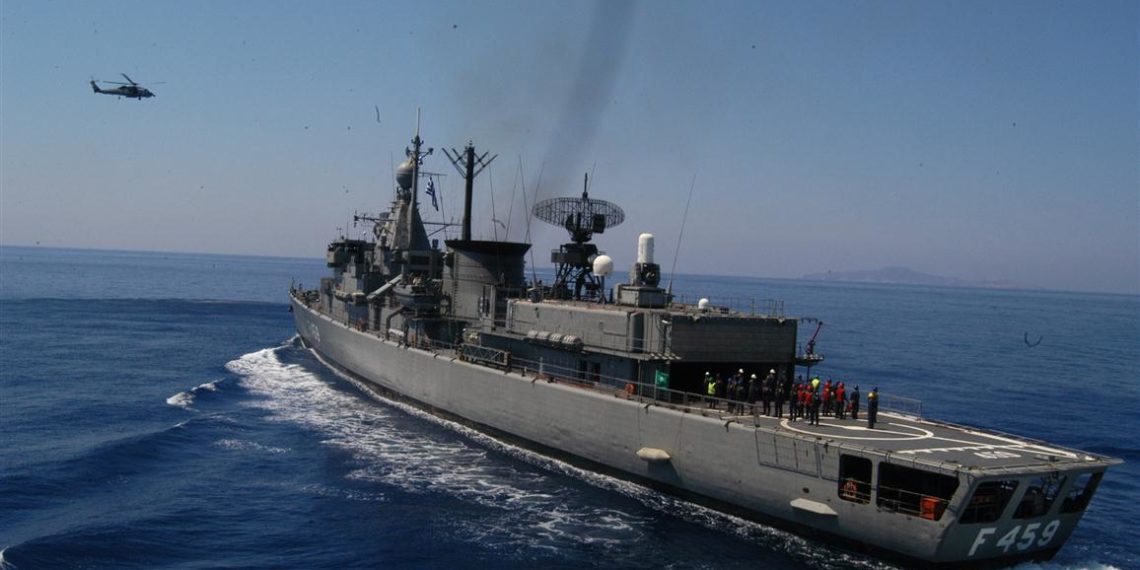 Ελληνική φρεγάτα συμμετείχε σε τουρκική ναυτική άσκηση [pics]
