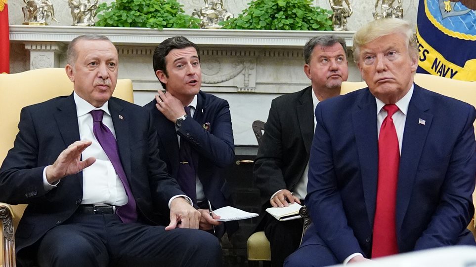 Τραμπ – Ερντογάν: «Ευχαριστώ» την Τουρκία για τις προσπάθειες στη Συρία – Μεγάλος σύμμαχος στο ΝΑΤΟ