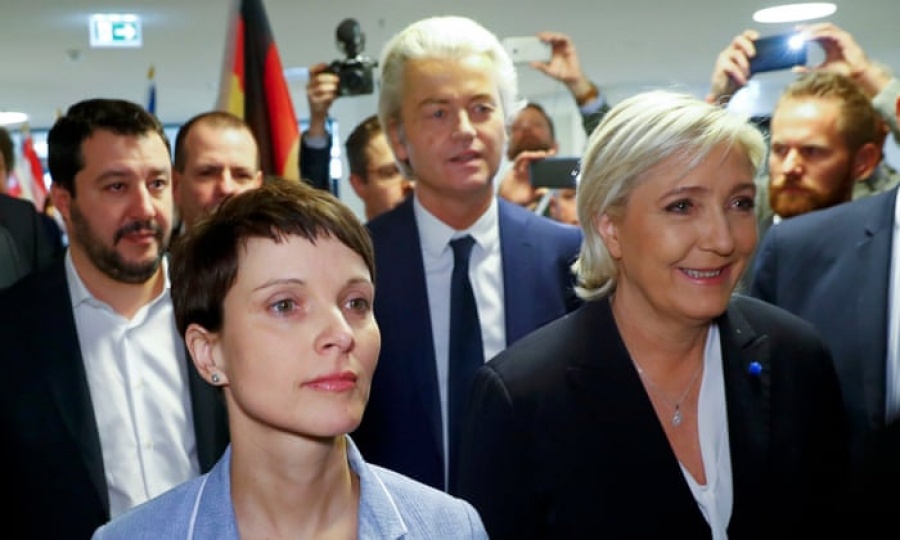 «Καλπάζουν» τα ακροδεξιά κόμματα στην Ευρώπη – Σε ποιες χώρες είναι πιο ισχυρά